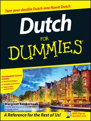 cover image of Dutch For Dummies
